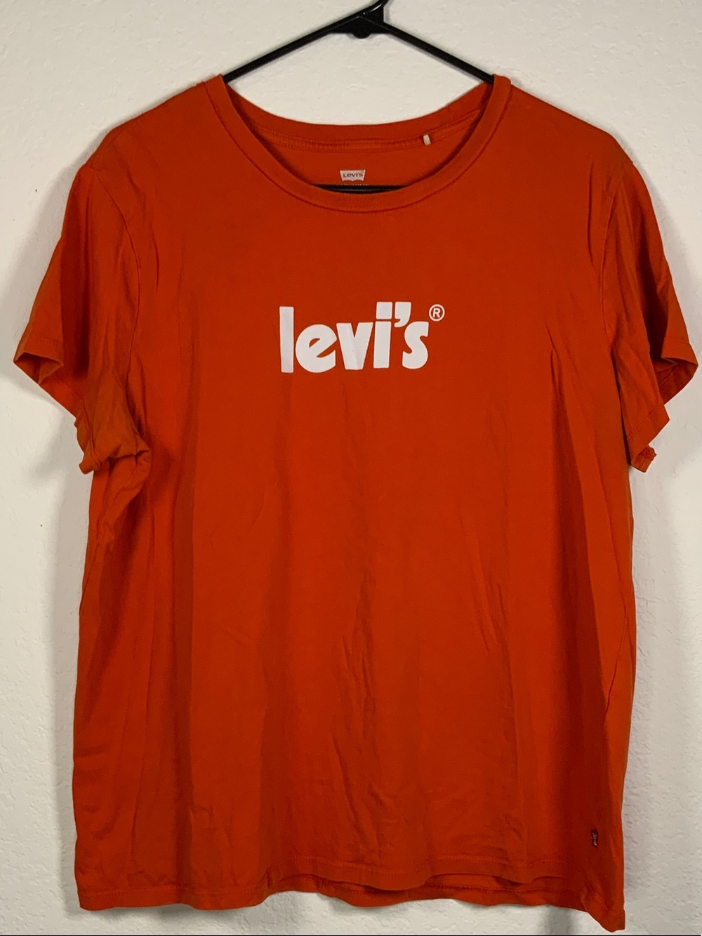 Levi's Orange Short Sleeve Logo Tee